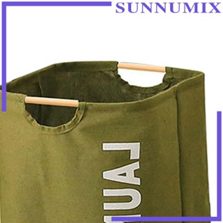 [Sunnimix] ตะกร้าซักผ้า พับได้ ทรงสูง สําหรับจัดระเบียบเสื้อผ้า ห้องนอน