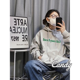 Candy Kids  เสื้อผ้าผู้ญิง แขนยาว เสื้อฮู้ด คลุมหญิง สไตล์เกาหลี แฟชั่น  ทันสมัย ins สไตล์เกาหลี สวยงาม A98J3AU 36Z230909