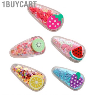 1buycart Snap Hair  Fruit Transparent Sweet Barrette Styling Accessories for Girls School Party Photography Vacation