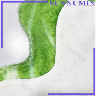 [Sunnimix] ผ้าห่ม ผ้าห่อตัวเด็ก พิมพ์ลายใบกะหล่ําปลี ตลก ผ้าขนหนูอาบน้ําเด็ก โซฟา แผ่นเปลี่ยนผ้าอ้อม