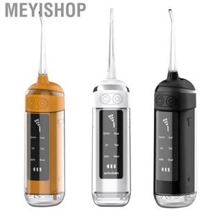 Meyishop Water Flosser  Cleaner  Wide Application Dental Rechargeable 6 Modes Adjustable Efficient Durable for Business Trip