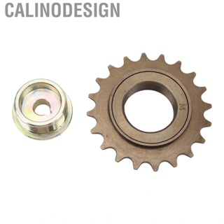 Calinodesign Bike Chainwheel 20  Flywheel Sprocket Right Drive Adapter Set 20T Freewheel with Adaptor for MY1016Z