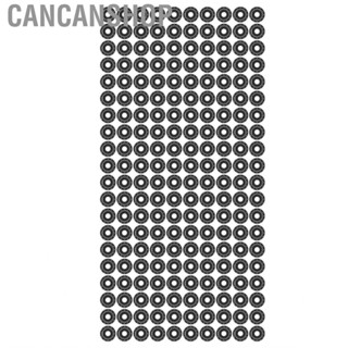 Cancanshop 200x Dial  Aluminum Alloy Round Scale Plates Sheet 0‑100 For Potentiometer