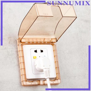 [Sunnimix] ฝาครอบเต้าเสียบไฟฟ้า กันน้ํา ทนทาน สําหรับโรงแรม