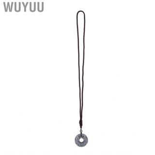 Wuyuu Terahertz Pendant Necklace Power Stone Pattern