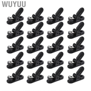 Wuyuu 20pcs  Lanyard  Black ABS Replacement Accessory EJJ