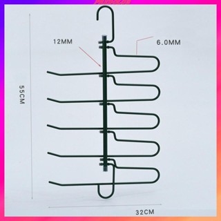 [Predolo2] ไม้แขวนเสื้อ อลูมิเนียมอัลลอย 5 ชั้น กันลื่น ประหยัดพื้นที่ สําหรับแขวนกางเกงกระโปรง กางเกงยีน ผ้าพันคอ เข็มขัด ผ้าขนหนู