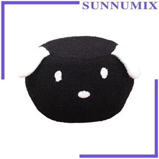 [Sunnimix] เก้าอี้พักเท้า เบาะนุ่ม ทรงกลม ลายสัตว์ แบบพกพา สําหรับบ้าน ห้องนั่งเล่น ทางเข้า ของขวัญ