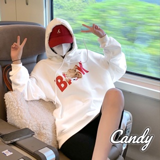 Candy Kids  เสื้อผ้าผู้ญิง แขนยาว เสื้อฮู้ด คลุมหญิง สไตล์เกาหลี แฟชั่น  ทันสมัย ins Unique Chic A98J3B3 36Z230909