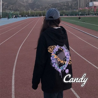 Candy Kids  เสื้อผ้าผู้ญิง แขนยาว เสื้อฮู้ด คลุมหญิง สไตล์เกาหลี แฟชั่น  fashion Unique รุ่นใหม่ สไตล์เกาหลี A98J3AG 36Z230909