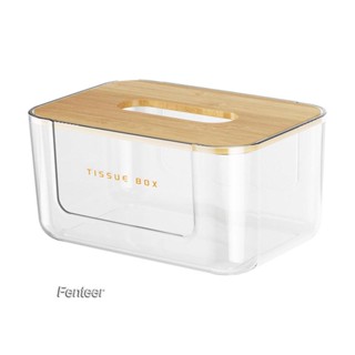 [Fenteer] กล่องทิชชู่ ที่ใส่กระดาษเช็ดปาก สําหรับรถยนต์ บ้าน ห้องครัว ขาตั้งกลางคืน ห้องน้ํา