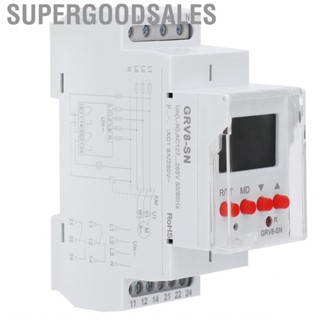 Supergoodsales 3‑Phase Display Voltage Relay Power Surge Protector  Indication♡