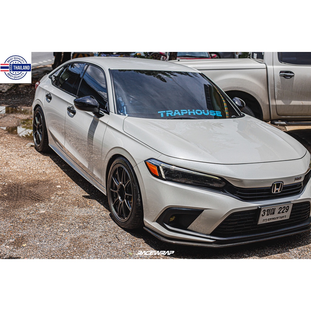 สติกเกอร์ไฟมุมส้ม CIVIC FE สติกเกอร์แต่งcivic fe