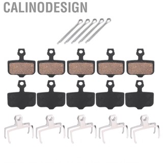 Calinodesign 5 Pair 30MM Mountain Bike Disc Brake Pads Resin Semi-Metal Spare Part