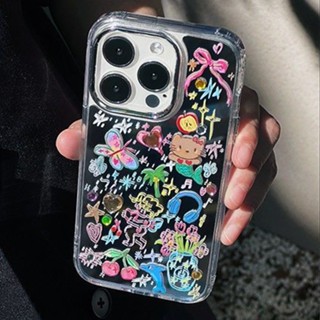 เคสมือถือ แบบนิ่ม ลายการ์ตูนผีเสื้อ กันกระแทก สําหรับ OPPO Reno8 Reno7pro reno6 7z Reno5 R17 A72 A53 A9 2020 4Z 5G A15 A78 A77