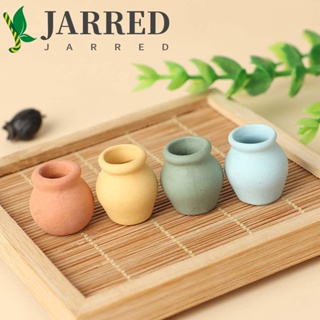 Jarred แจกันดอกไม้จําลอง ขนาดเล็ก 1:12 สําหรับตกแต่งบ้านตุ๊กตา