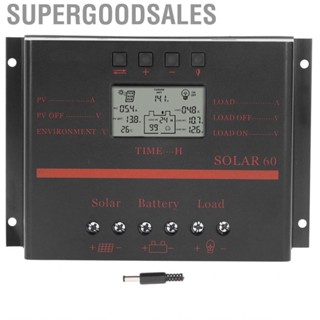 Supergoodsales PWM 60A Solar Charge Controller Panel Regulator DC12V/24V