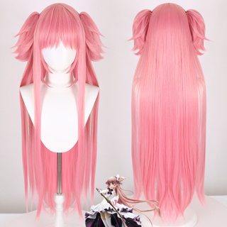 Misscoo Kaname วิกผมสังเคราะห์ ทนความร้อน สีชมพู