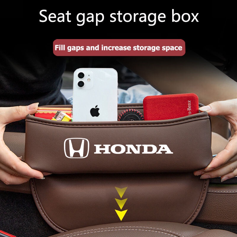 กล่องเก็บของหนัง สําหรับ Honda Avancier Free Jazz CRZ Breeze Accord City Civic HRV CRV Odyssey