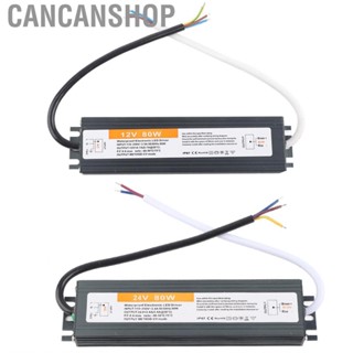 Cancanshop 80W   IP68  AC110‑250V 50/60HZ Wired Transformer for Light Advertising Board