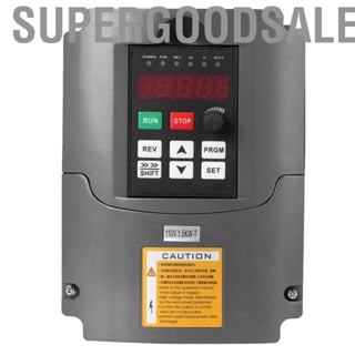 Supergoodsales Controls  1.5KW 220V 3-Phase Output Single Phase Inverter Converter for Industry Electric Power Speed Control