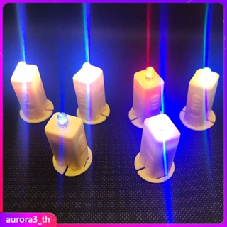 【จัดส่ง】ไฟเทียนอิเล็กทรอนิกส์ LED สำหรับเด็กจำลองโคมไฟวันหยุด DIY สีสันสดใสของขวัญของเล่นไส้ตะเกียงสร้างสรรค์