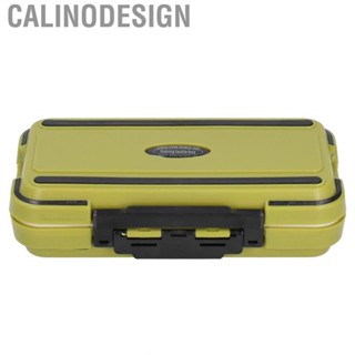 Calinodesign Fishing Lures Box Hooks Lines Tackles Storage Case Holder Tool