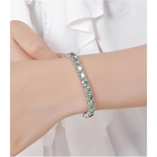 3mm/4mm/5mm Green moissante tennis bracelet