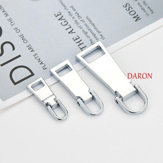 Daron ตัวดึงซิป 8# 5# 3# ถอดออกได้ อุปกรณ์เสริม สําหรับกระเป๋าเป้สะพายหลัง เสื้อโค้ท แท็บ