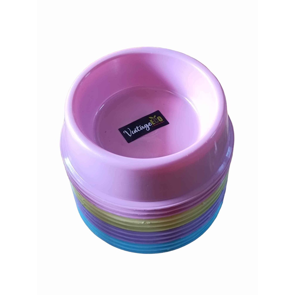 ชามอาหารหมา ชามอาหารแมว ชามสัตว์เลี้ยง มี4สี ขนาด 15ซม.
