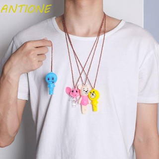 Antione นกหวีดอิเล็กทรอนิกส์ มีไฟ LED ของเล่นสําหรับเด็ก