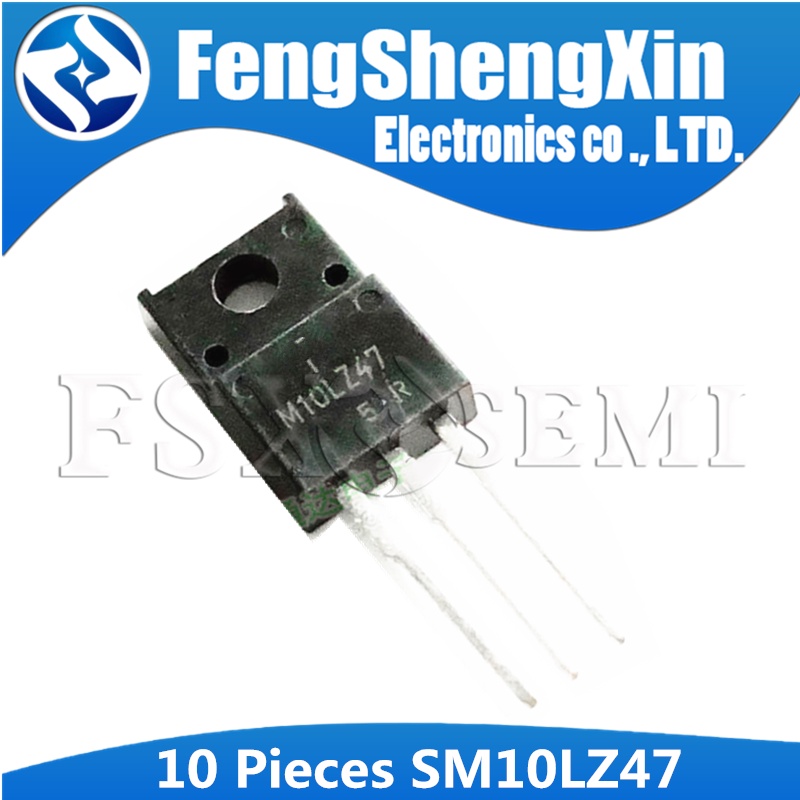 วงจรรวม SM10LZ47 TO-220f M10LZ47 TO -220 10LZ47 TO 220f 800V 10A 10 ชิ้น