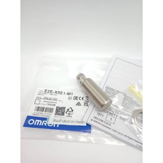 งานยา E2E-X5ME1-M1 OMRON E2E-X5ME1-M1 Proximity E2E-X5ME1-M1 ไทย Proximity Inductive Proximity Sensor รุ่น E2E พร้อมส่ง