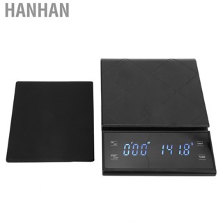 Hanhan Electronic Coffee Scale Digital Kitchen Baking Scales With Timer LCD Display AN