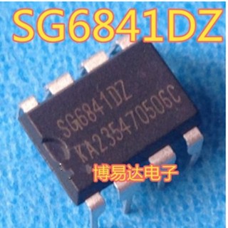 ไอซีควบคุม SG6841D SG6841 SG6841DZ DIP-8 PWM 10 ชิ้นต่อล็อต