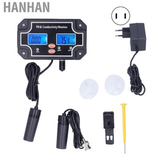 Hanhan PH‑2681 PH/EC Water Quality Tester ATC PH Meter DC6V Hydroponic  For T US