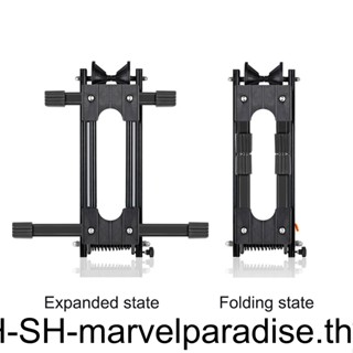 ขาตั้งจอดรถจักรยาน อลูมิเนียมอัลลอย กันรอยขีดข่วน มั่นคง สําหรับรถจักรยานแบบพับ