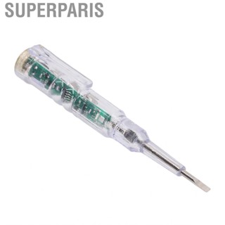 Superparis Voltage Tester Professional High Brightness Color Electrical Pen