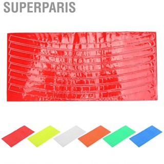 Superparis Wheel Rims Reflective  Night Riding Safety Decor Tape