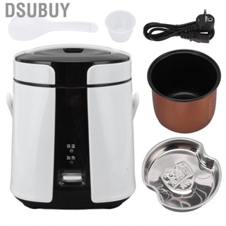 Dsubuy Rice Cooker  Mini Rice Cooker EU Plug 220V for Home Outdoor Travel