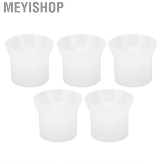 Meyishop Refill Funnel Bottle Filling  Transfer White Round Wide Mouth Lotion for Containers