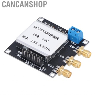 Cancanshop SI5351 Clock Signal Generator Module Low Noise Wave Frequency