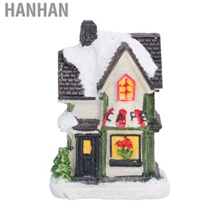 Hanhan Christmas Village House  Resin Light W/  Operated HG