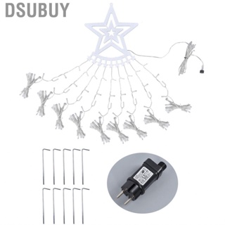 Dsubuy Christmas Decoration Light   String Romantic EU Plug 180‑240V Stable Durable for Outdoor Holiday