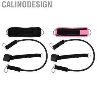 Calinodesign Ankle Strap Set  Adjustable Hook and Loop Design Multiple Function for Butt Core Exercise