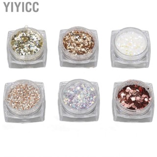 Yiyicc Nail  Stone  Manicure Sequins for Salon