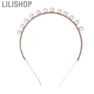 Lilishop Pearl Headband Exquisite Stylish Hairband Craft For Hair