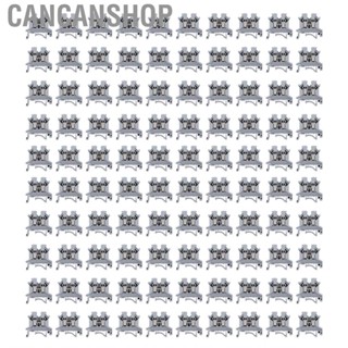 Cancanshop Screw Type Terminal Block  DIN Rail Mount Terminals 690V 32A for Electrical Connections