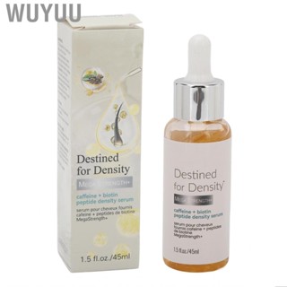 Wuyuu Hair Growth   Stimulate Follicles Promote Absorption Care Serum 45ml  Moisturizing for Travel Salon