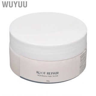 Wuyuu Exfoliating Scalp Scrub Deep Cleansing 3.5oz Gentle Dandruff Free Relieving Tension for Home Broken Hair